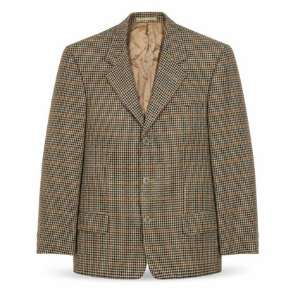 Elit International Men's Multicoloured Check Blazer 38R