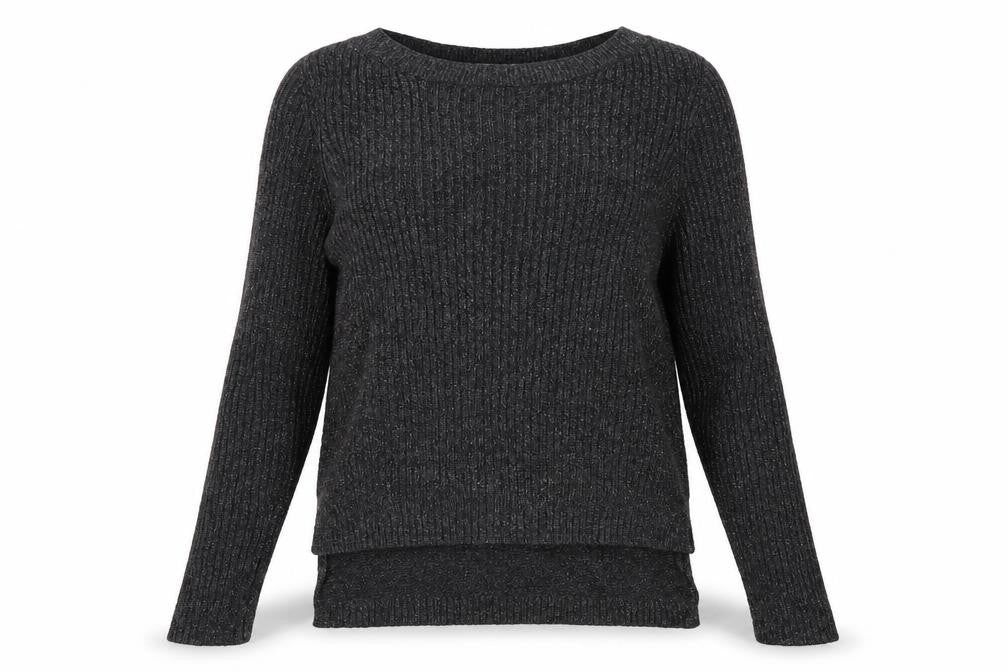 H&M Women's Grey Knit Pullover Jumper XS