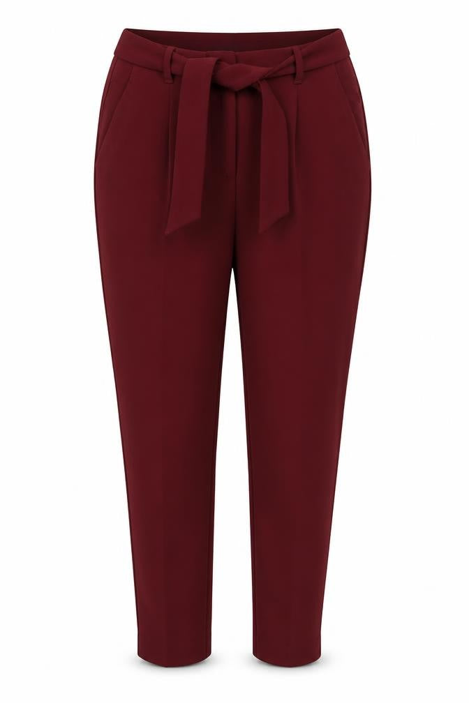 Next Women's Red Trousers Size 10 Polyester
