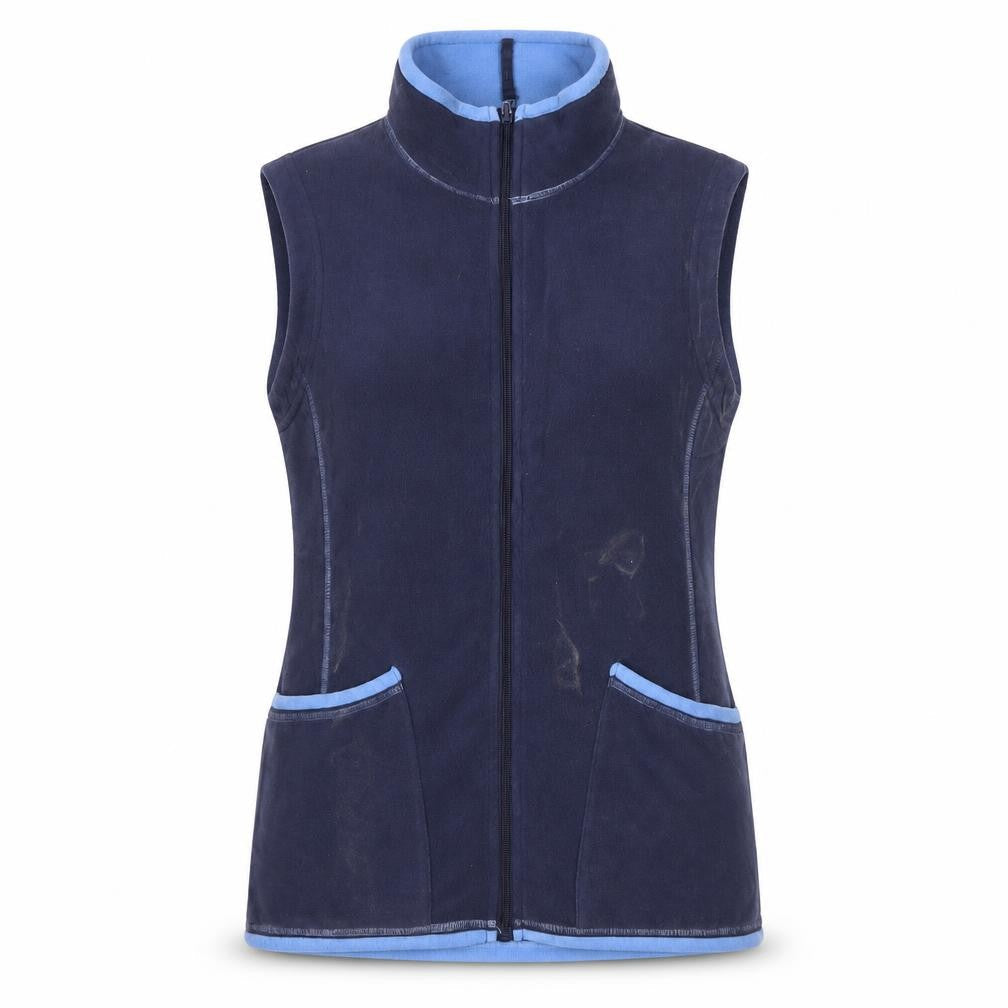 Mountain Warehouse Women's Blue Fleece Waistcoat, Size 12