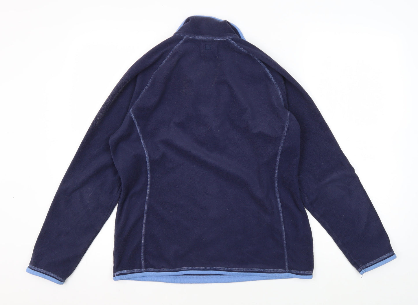 Mountain Warehouse Women's Blue Pullover Fleece Sweatshirt Size 12
