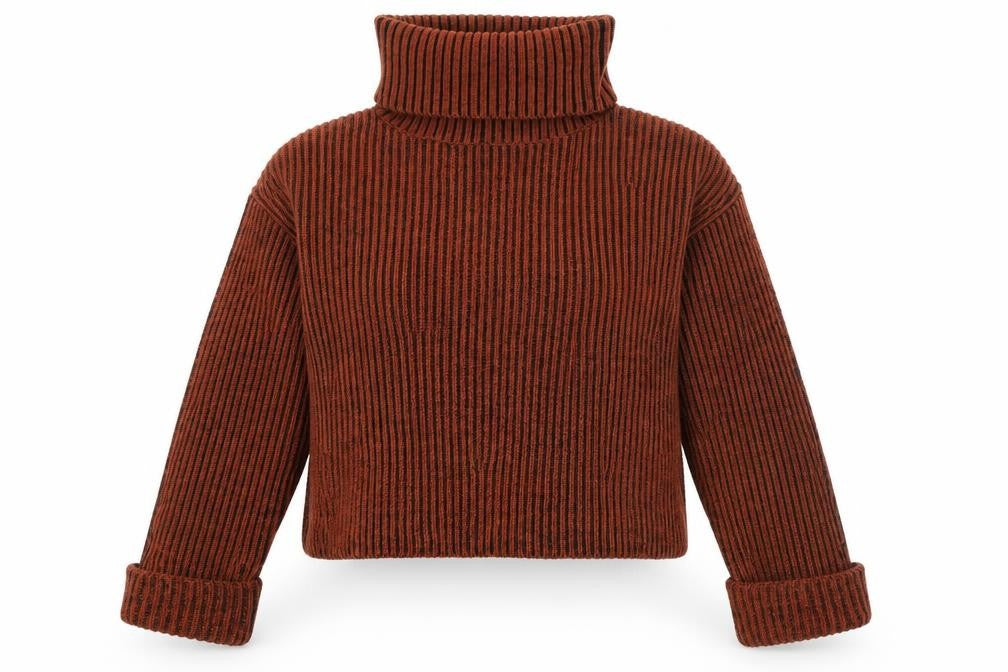 Topshop Women's Roll Neck Striped Pullover Jumper S