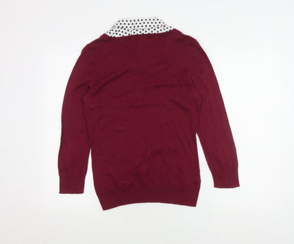 Laura Ashley Women's UK 12 Polka Dot Jumper