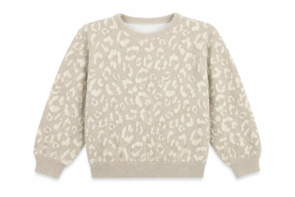 Marks & Spencer Women's Beige Animal Print Jumper M