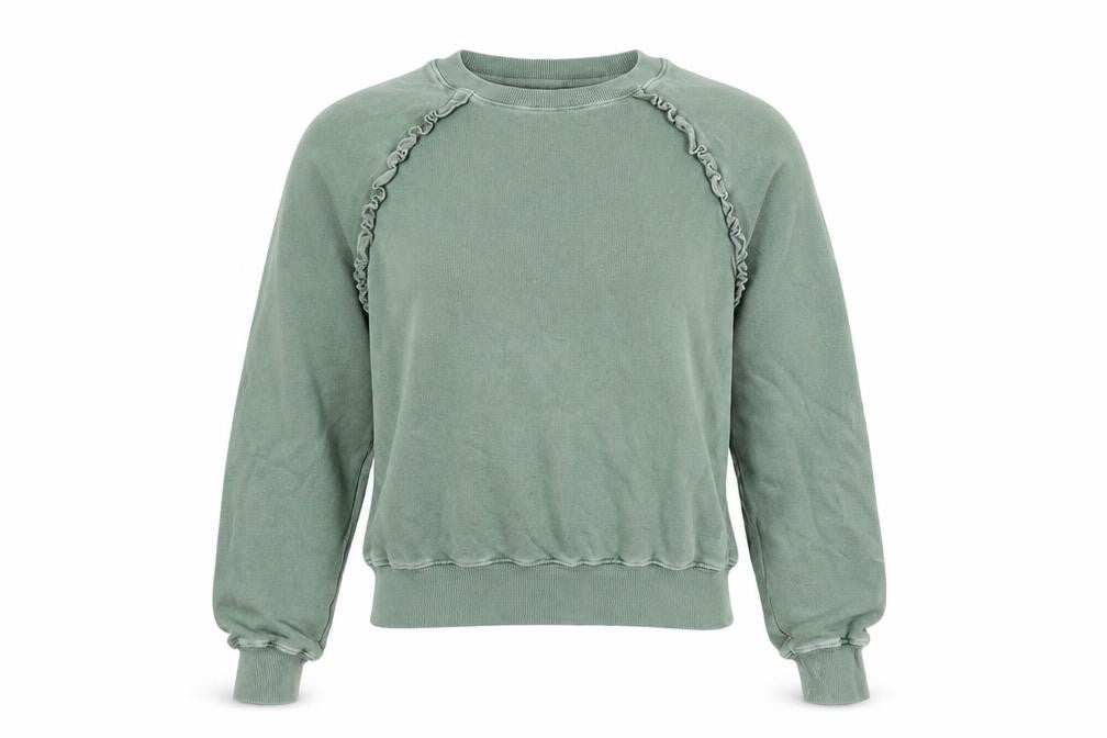 Hush Women's S Green Pullover Jumper, Crew Neck