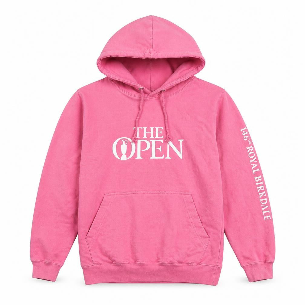 The Open Pink Unisex Hoodie L Graphic Print