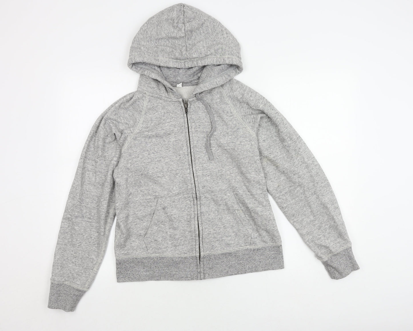 Uniqlo Women’s Grey Hooded Zip Jacket Size M