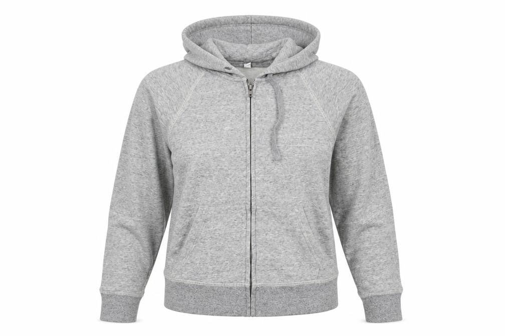 Uniqlo Women’s Grey Hooded Zip Jacket Size M