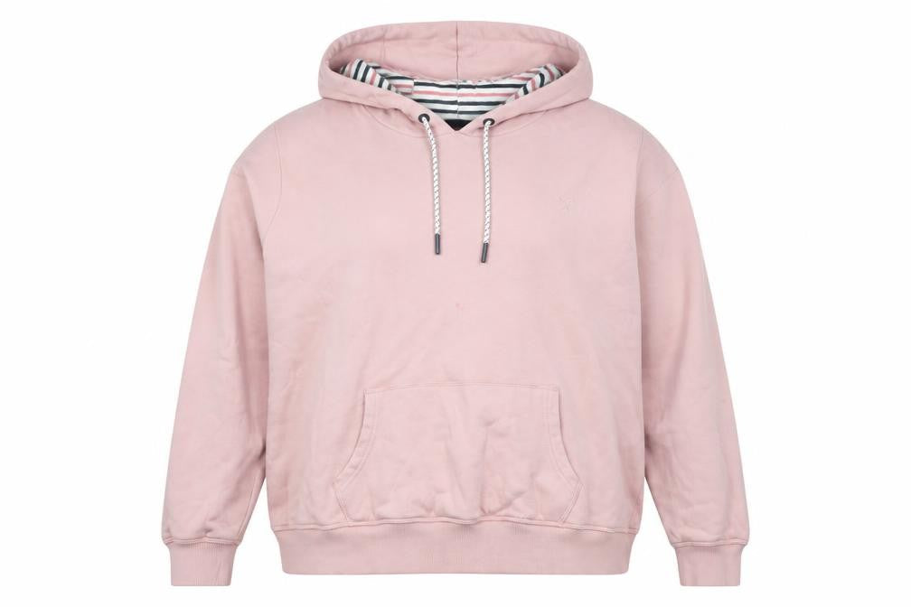 Crew Clothing Women's Pink Pullover Hoodie Size 18