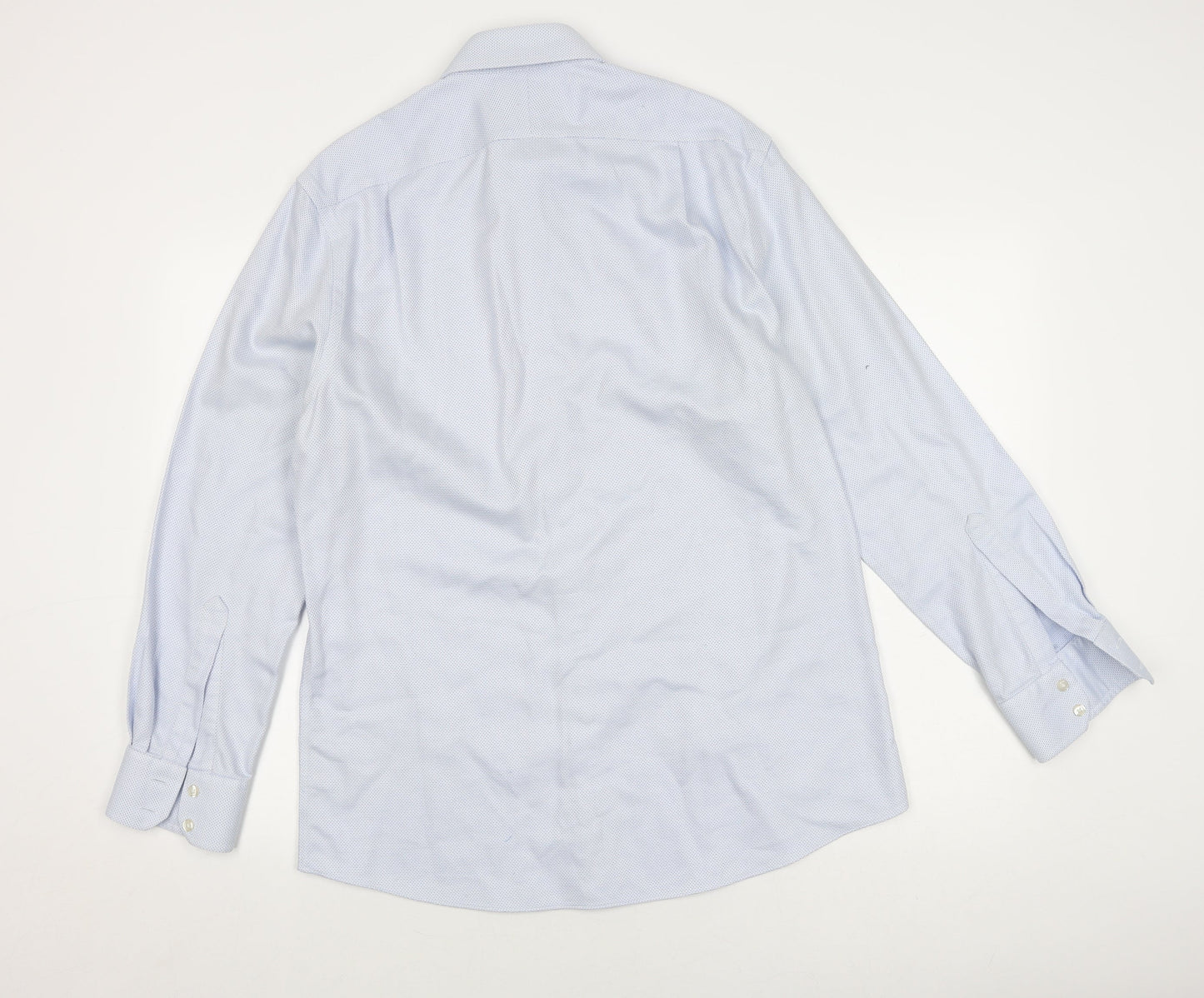 Charles Tyrwhitt Men's Blue Slim Fit Shirt Size 16