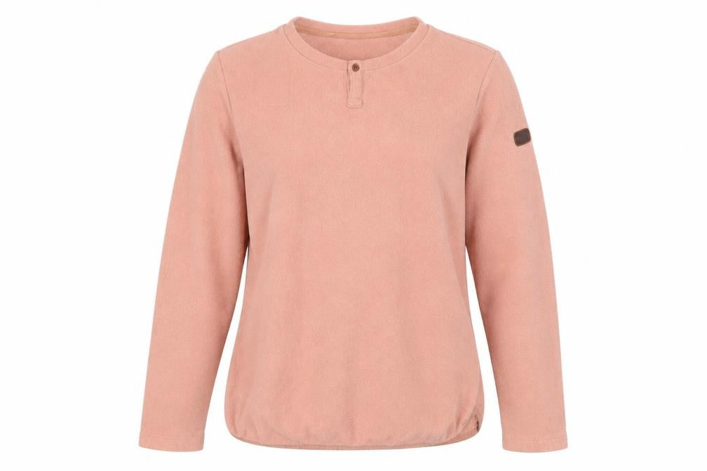 Aigle Women's Pink Henley Jumper Size 8