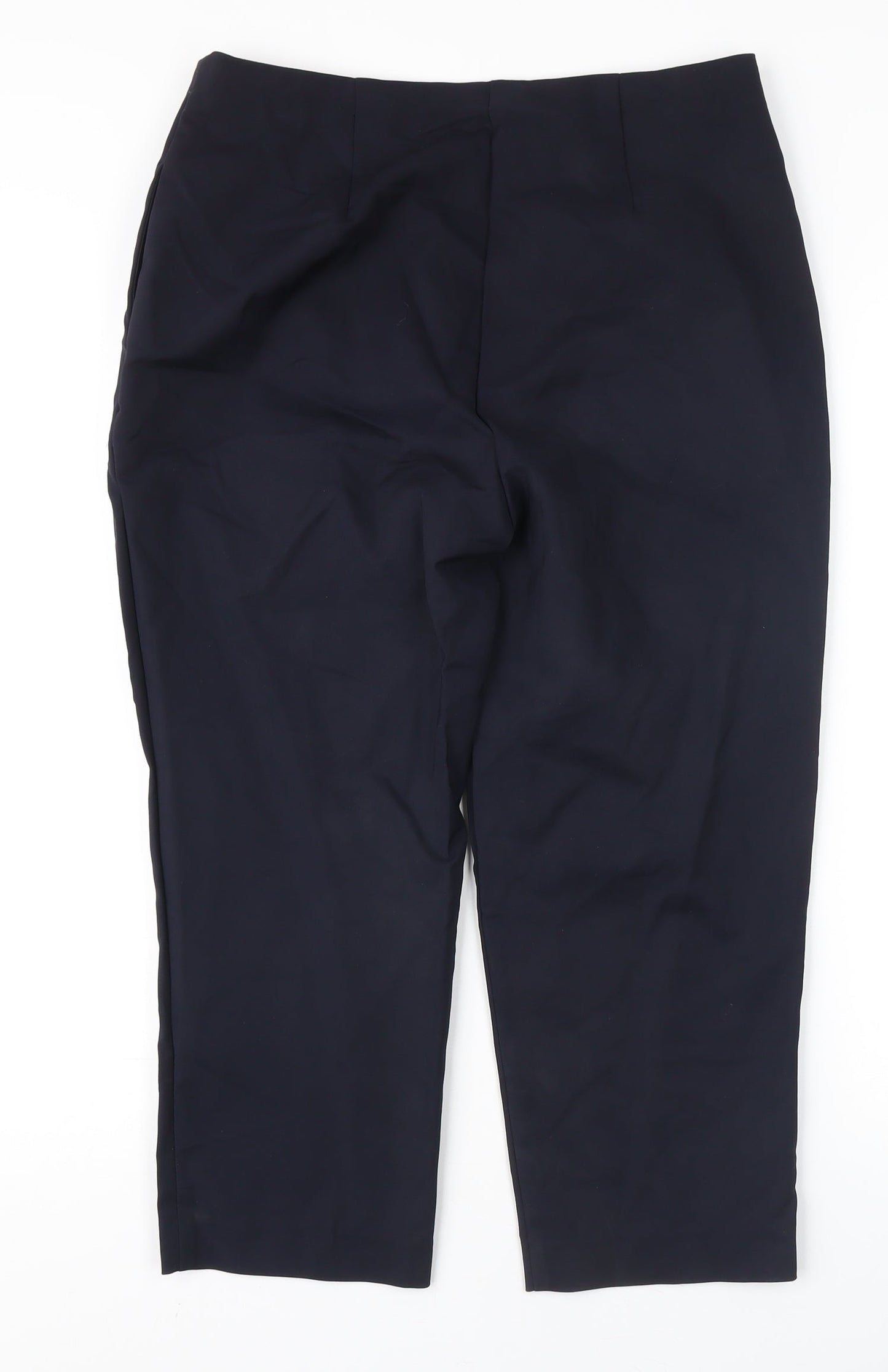 Marks and Spencer Women's Black Regular Fit Trousers