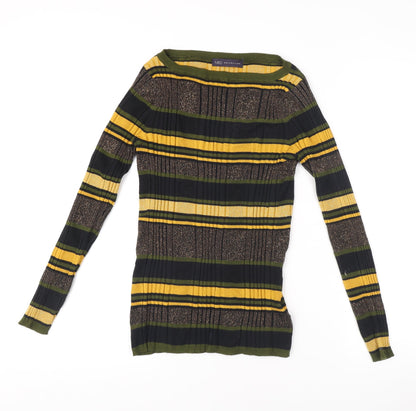 Marks & Spencer Women's Multicoloured Striped Pullover