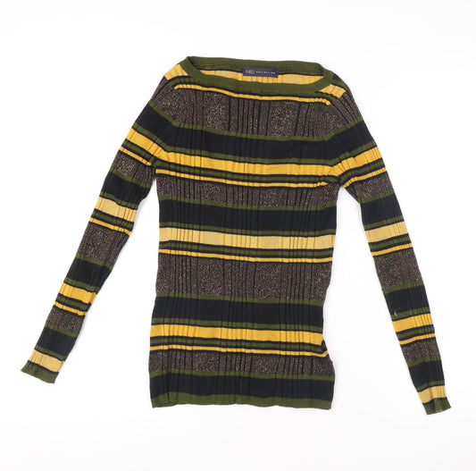 Marks and Spencer Women's Multicoloured Striped Pullover