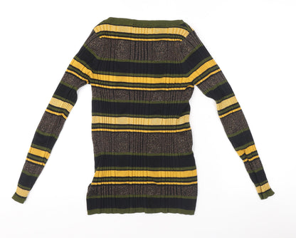 Marks & Spencer Women's Multicoloured Striped Pullover