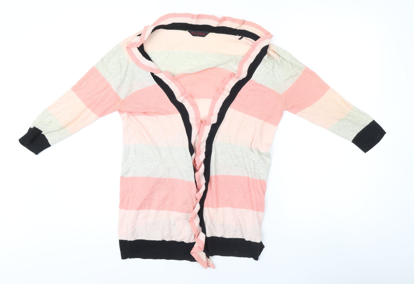 Miss Selfridge Women's Multicoloured Cardigan Size 10