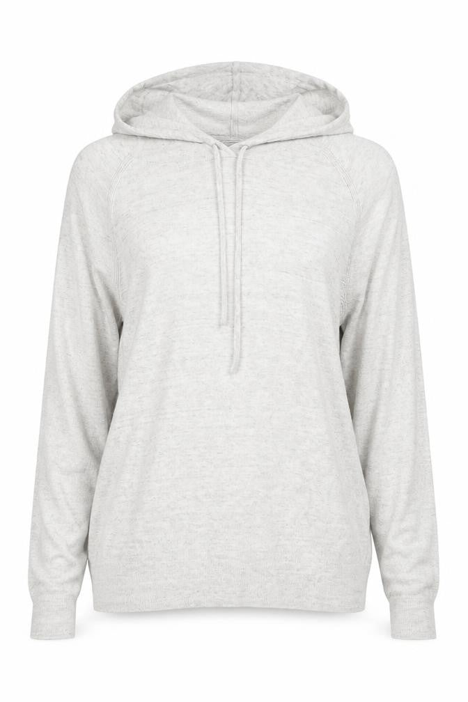 Gap Women's Grey Pullover Jumper with Hood, Size M