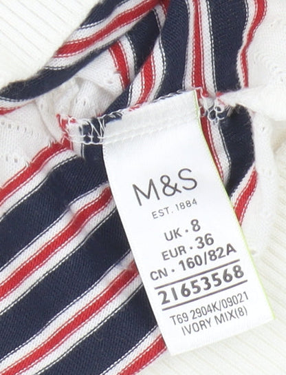 Marks & Spencer Women’s Multicoloured Pullover Jumper UK 8