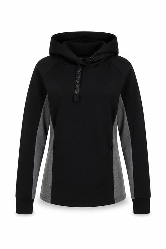 Myprotein Women's Black & Grey XS Pullover Hoodie