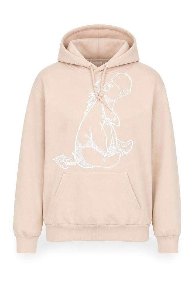 Disney Beige Hoodie for Women - XS, Pullover Style