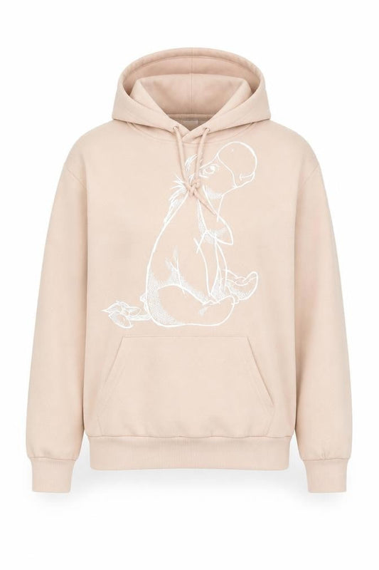 Disney Beige Hoodie for Women - XS, Pullover Style