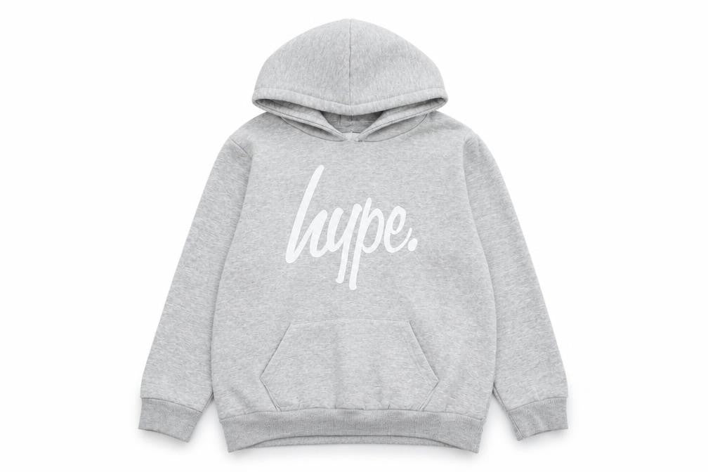 Hype Boys Grey Hoodie - 11-12 Years, Pullover Style