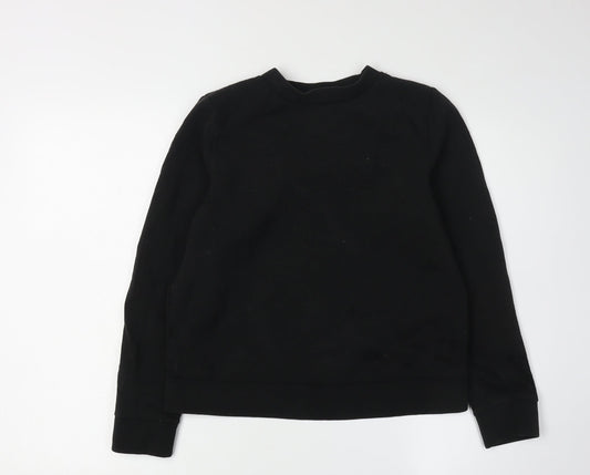 Mango Women's Black Crew Neck Sweatshirt, Size S