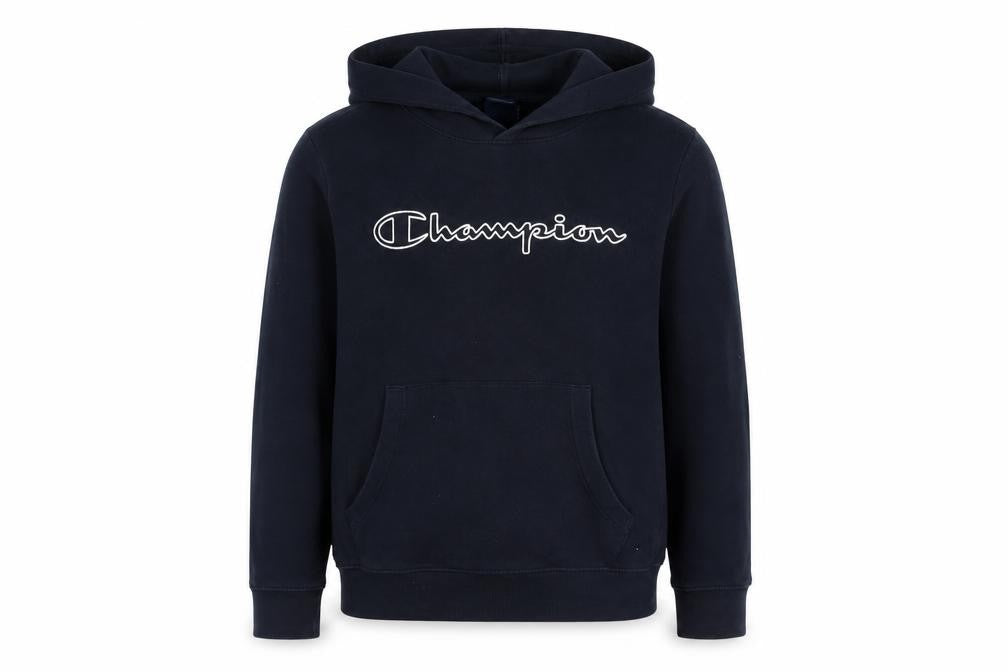 Champion Boys Black Hoodie Pullover, Size 13-14 Years