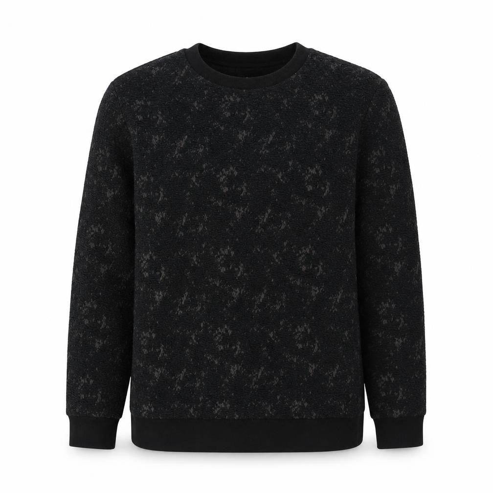 Topman Men's Black Pullover Sweatshirt - Size S
