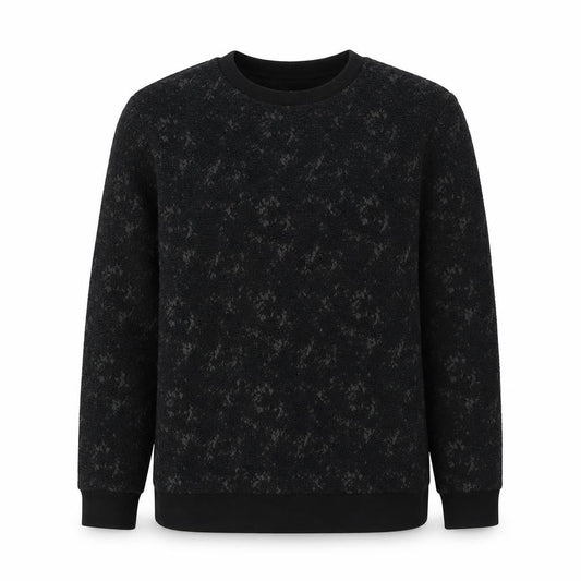 Topman Men's Black Pullover Sweatshirt - Size S
