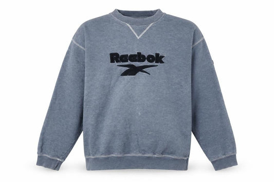 Reebok Men’s Blue Pullover Sweatshirt Medium