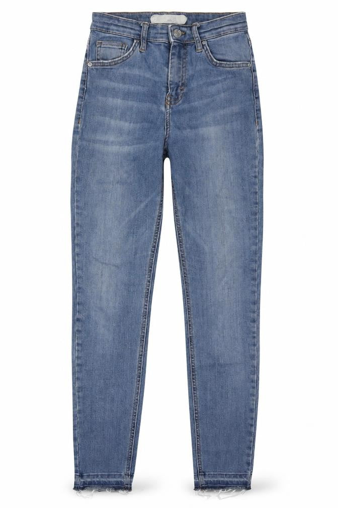 Topshop Women's Blue Skinny Jeans Size 8