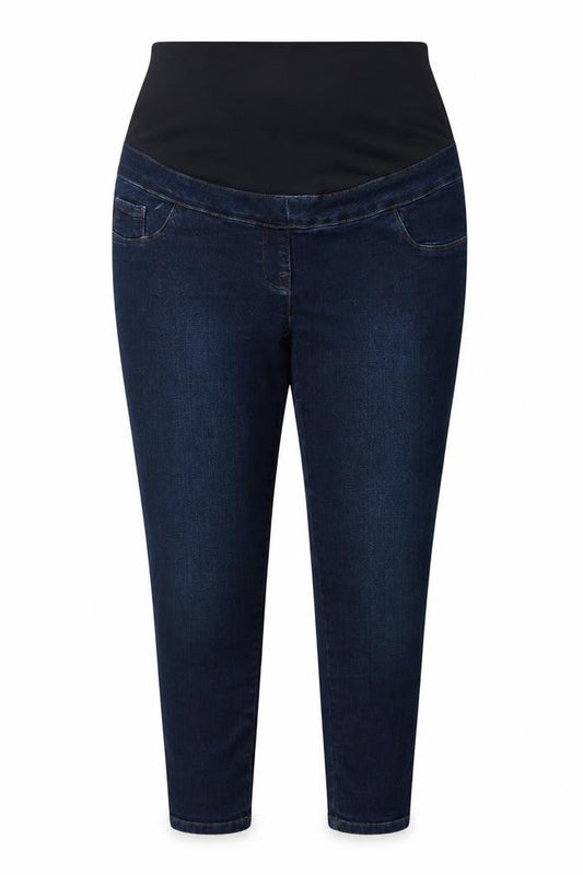 Next Women's Blue Distressed Jeans, Size 14, Regular Fit
