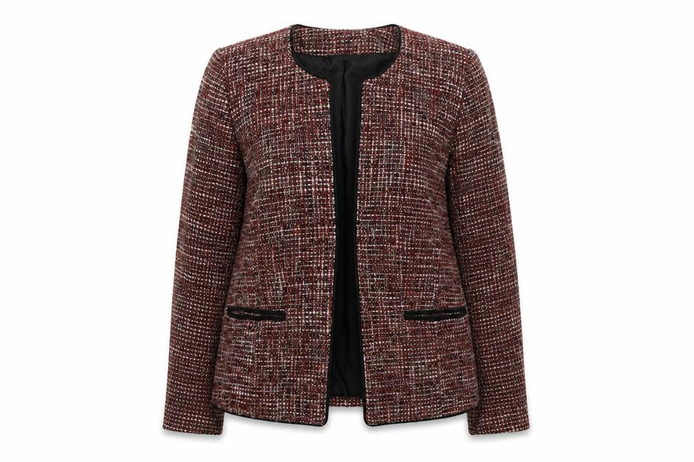 Eastex Women's Multicoloured Size 10 Bouclé Blazer