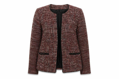 Eastex Women's Multicoloured Size 10 Bouclé Blazer