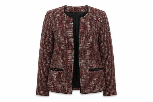 Eastex Women's Multicoloured Size 10 Bouclé Blazer