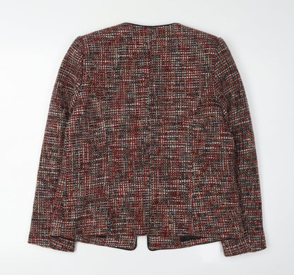 Eastex Women's Multicoloured Size 10 Bouclé Blazer