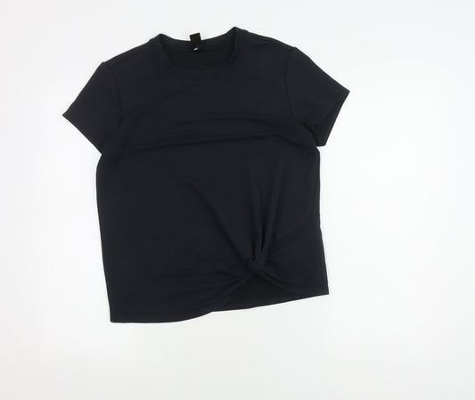 Skechers Women's Black Short Sleeve T-Shirt, Size S