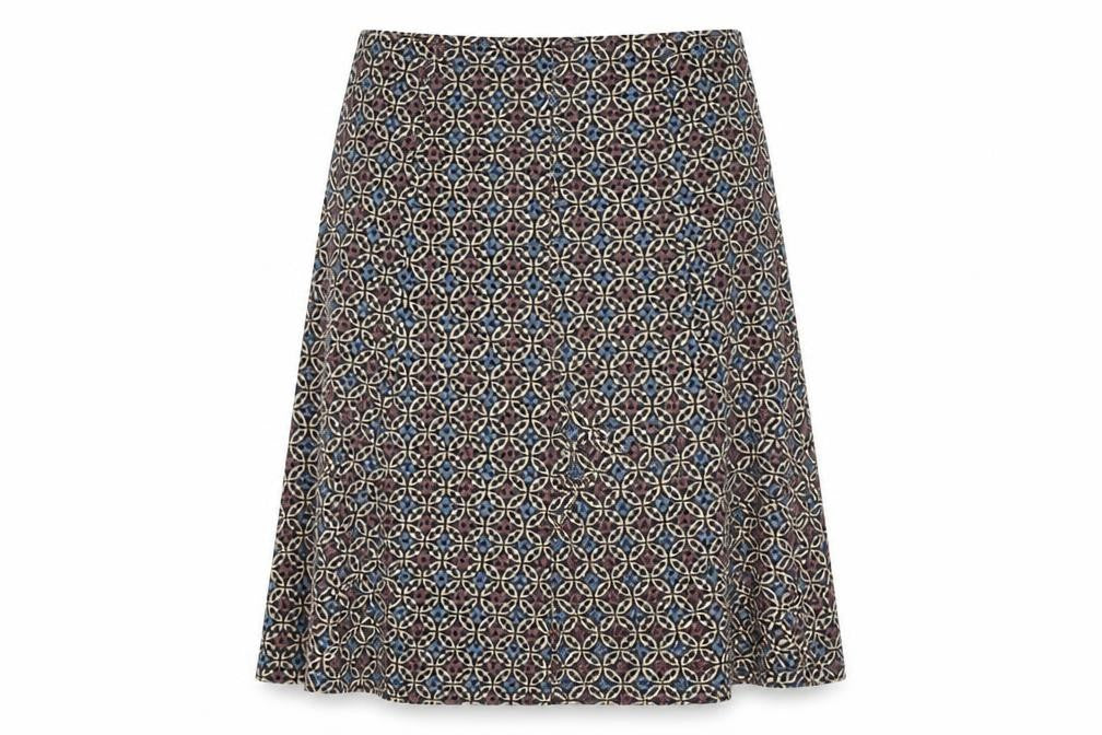 Marks & Spencer Women's A-Line Skirt, Size 14, Multicoloured