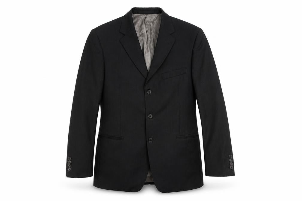 Marks & Spencer Men's Black Wool Blazer Size 42R