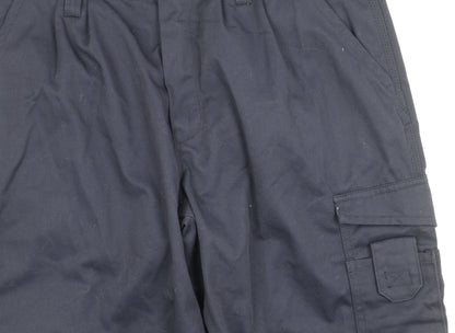 Tranemo Womens Blue Cargo Trousers Size 34