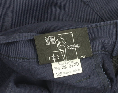 Tranemo Womens Blue Cargo Trousers Size 34