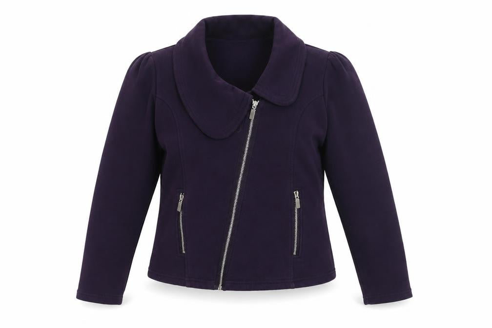 Marks & Spencer Women's Purple Motorcycle Jacket M