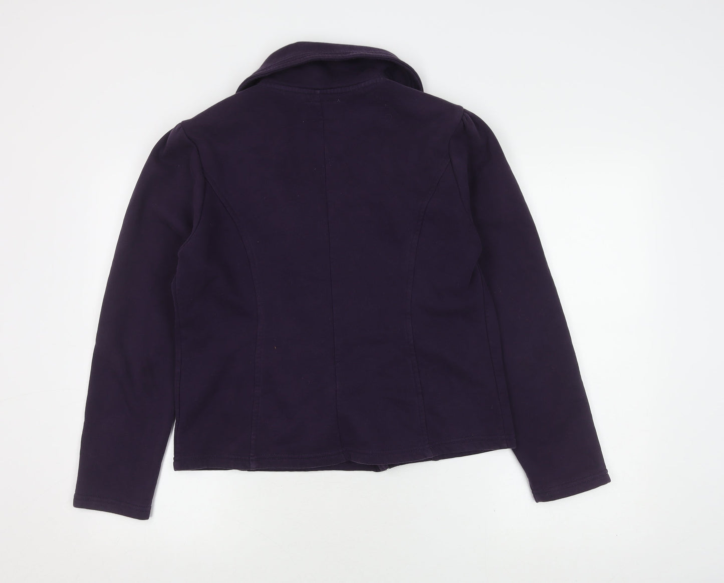 Marks and Spencer Women's Purple Motorcycle Jacket M