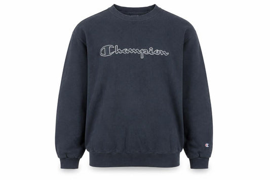 Champion Men's Blue Pullover Sweatshirt, Large