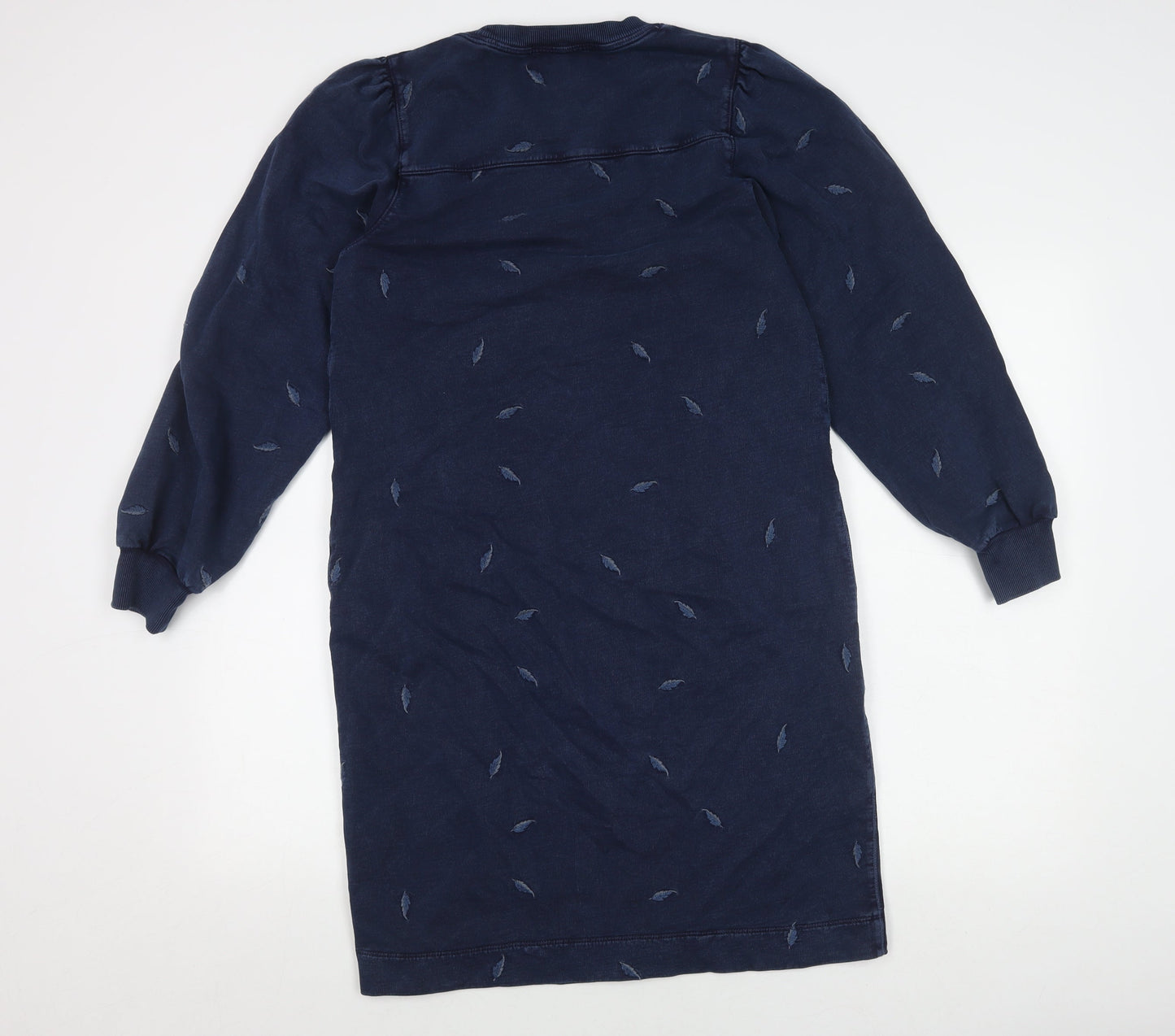 White Stuff Women's Blue Shift Dress, Size 8, Pockets