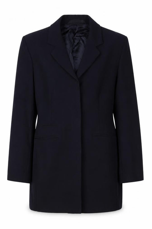 Marks & Spencer Women's Black Long Suit Jacket Size 10