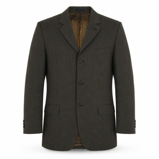 Ciro Citterio Men's Brown Striped Blazer 40L