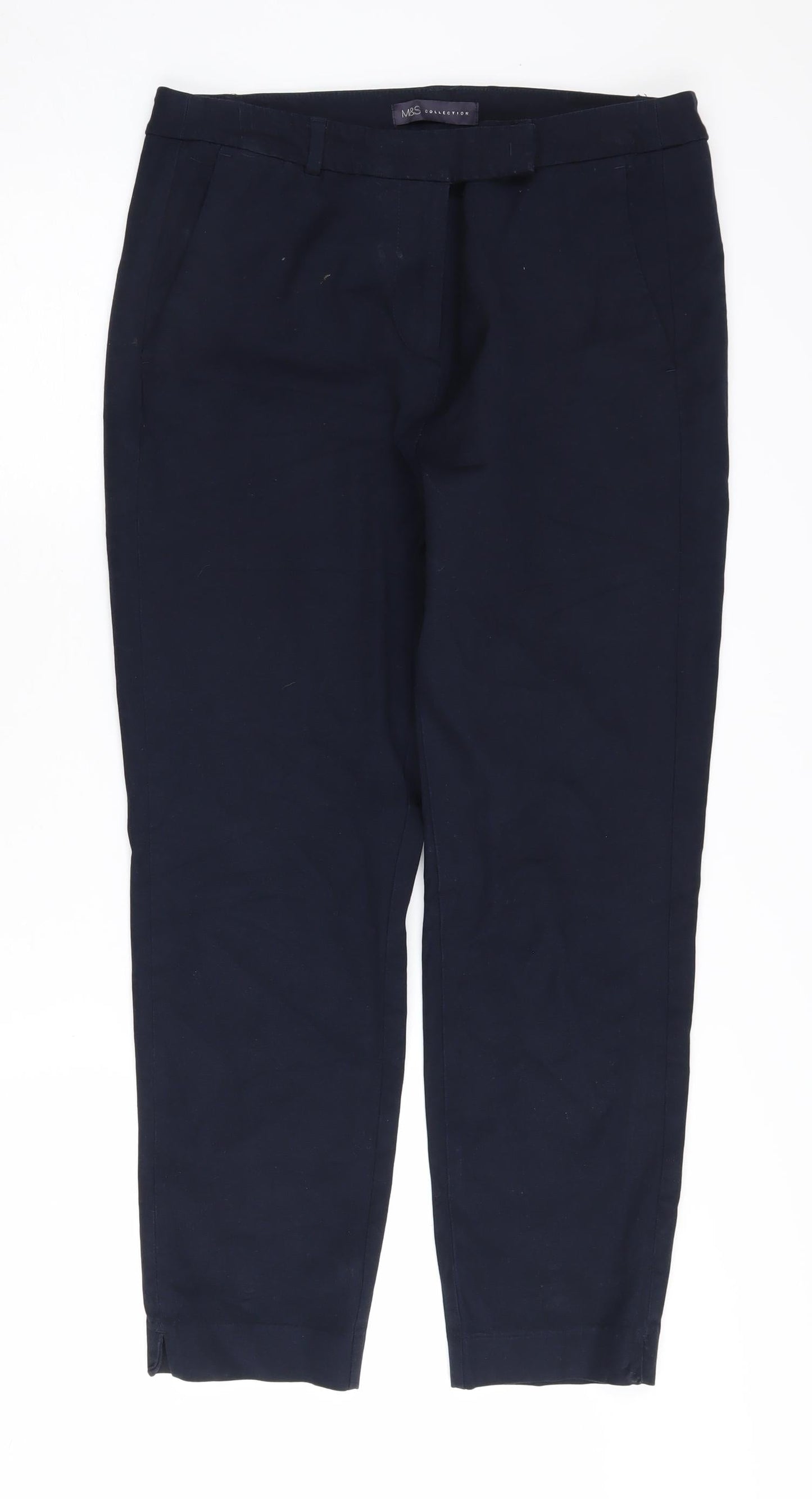 Marks and Spencer Women's Black Trousers Size 14