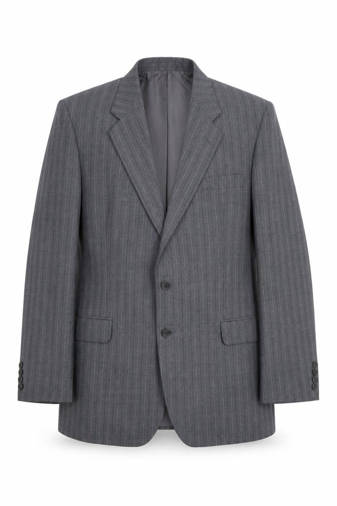 St Michael Men's Grey Single-Breasted Blazer 42R